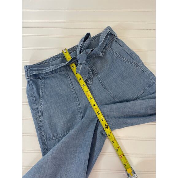 J. Crew & NYC Underground Wild Beauty T-Shirt & Belted Denim Pants Bundle Size S - Picture 7 of 9
